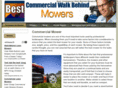 bestcommercialwalkbehindmowers.com
