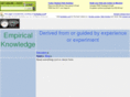 empiricalknowledge.info