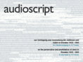 audioscript.net