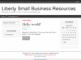 libertysmallbusinessresources.com