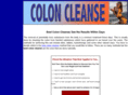 yourbestcoloncleanse.com