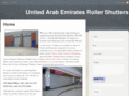 unitedarabemiratesrollershutters.com