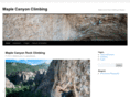 maplecanyonclimbing.com