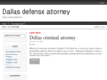 dallasdefenseattorney.net