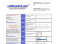 listresearch.com