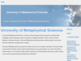 metaphysicalsciencesuniversity.com