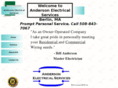 andersonelectricalservices.com