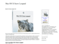 macosxsnowleopard.com