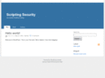 scriptingsecurity.com