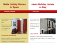 healsholidayhomes.com