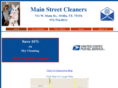 mainstreetcleaners.net