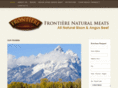 frontierenaturalmeats.com