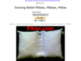 snoring-relief-pillows.com