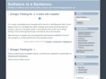 softwareisasentence.com