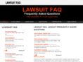 lawsuitfaq.com