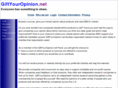 giftyouropinion.com