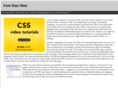 fontsizehtml.com