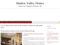 shadowvalleyhomes.com