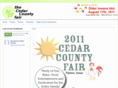 thecedarcountyfair.com