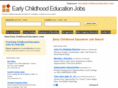 earlychildhoodeducationjobs.net