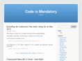 codeismandatory.com