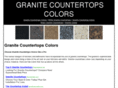 granitecountertopscolors.org