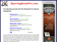 sportinggoodspro.com