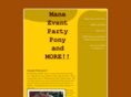 maneeventpartypony.com
