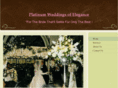 platinumweddingsofelegance.com