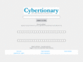 cybertionary.com