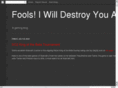 iwilldestroyyouall.com