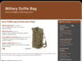 militarydufflebag.net