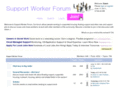 supportworkerforum.com