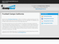 footballcampscalifornia.com