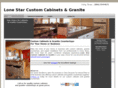 lonestarcabinets-granite.com