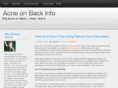 acneonbackinfo.com
