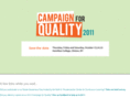 campaignforquality.com