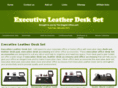 executiveleatherdeskset.net