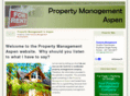 propertymanagementaspen.com