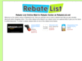 rebatelist.net