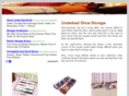 underbedshoestorage.com