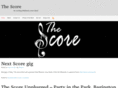 thescoreband.co.uk