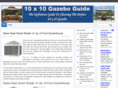 10x10gazeboguide.com