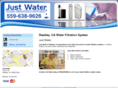 justwaterfiltration.com