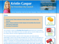 kristingasparforcouncil.com