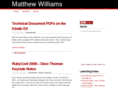 matthewdavidwilliams.com