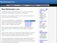 newbankruptcylaw.org