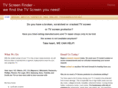 tvscreenfinder.com