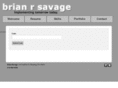 brianrsavage.com