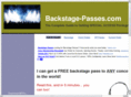 getbackstagepass.com